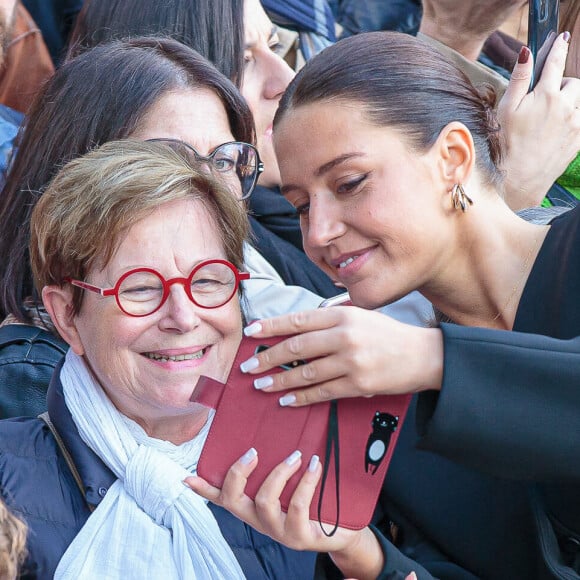 Adèle Exarchopoulos - Avant-première du film "L'amour Ouf" au Kinepolis de Lomme près de Lille le 13 octobre 2024. © Stéphane Vansteenkiste/Bestimage 