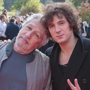 Alain Chabat et Vincent Lacoste - Avant-première du film "L'amour Ouf" au Kinepolis de Lomme près de Lille le 13 octobre 2024. © Stéphane Vansteenkiste/Bestimage 