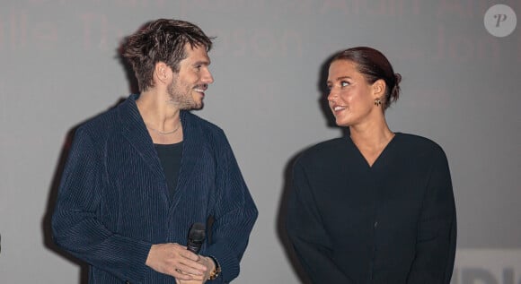 François Civil, Adèle Exarchopoulos - Avant-première du film "L'amour Ouf" au Kinepolis de Lomme près de Lille le 13 octobre 2024. © Stéphane Vansteenkiste/Bestimage