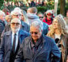 Ils se connaissent depuis l'enfance tous les deux.
Thierry Lhermitte, Gérard Jugnot, Christian Clavier - Sortie des Obsèques de Michel Blanc en l'église Saint-Eustache à Paris, le 10 octobre 2024. © Moreau / Jacovides / Bestimage 