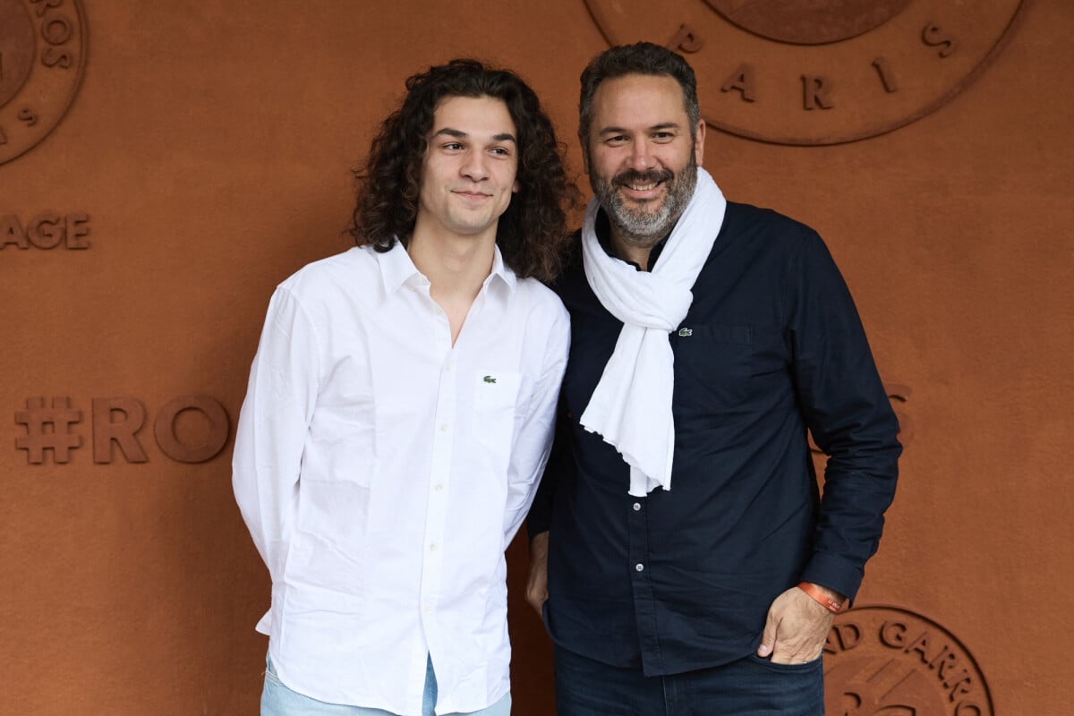 Photo : Noé Toussaint et son père Bruce Toussaint - Les célébrités au