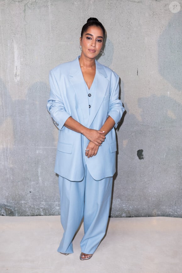 Leila Bekhti - Photocall du défilé de mode Hommes printemps-été 2024 "AMI" lors de la fashion week de Paris. Le 22 juin 2023 © Olivier Borde / Bestimage 