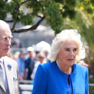 Charles III et Camilla le 16 juillet 2024 à St Peter Port, Guernsey © Ian Vogler/MirrorPix/Bestimage