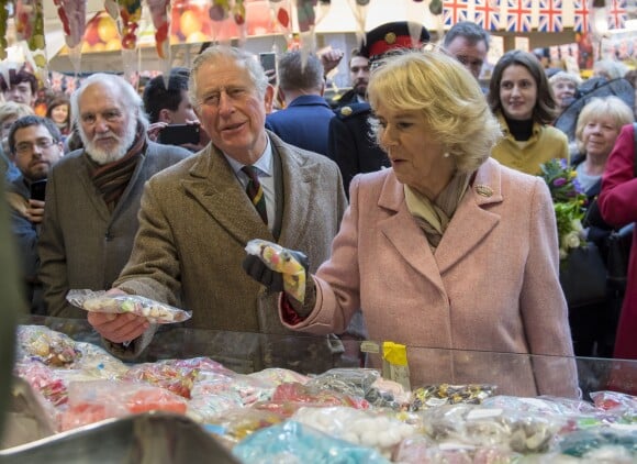 Camilla Parker Bowles et le prince Charles en visite à Halifax le 16 février 2018