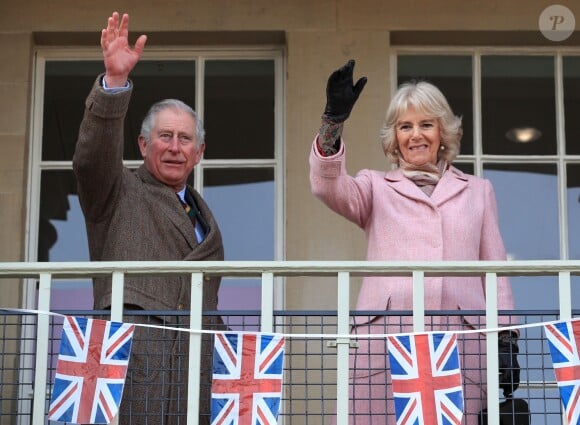 Camilla Parker Bowles et le prince Charles en visite à Halifax le 16 février 2018