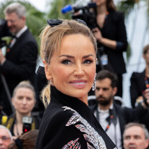 Adriana Karembeu - Montée des marches du film " The Apprentice " lors du 77ème Festival International du Film de Cannes, au Palais des Festivals à Cannes. Le 20 mai 2024 © Olivier Borde / Bestimage 