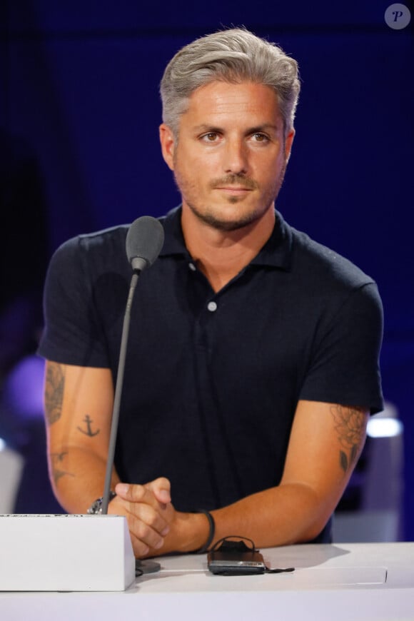 Un nouveau défi qui cause certainement du stress.
Jean-Baptiste Boursier - Conférence de presse de rentrée de BFMTV saison 2021/2022 à l'Altice Campus à Paris, France, le 25 août 2021. © Christophe Clovis/Bestimage