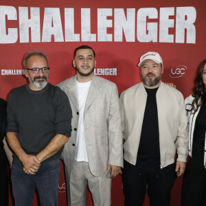 Marie Lanchas, David Salles, Soso Maness, Alban Ivanov, Audrey Pirault - Avant-première du film "Challenger" à l'UGC Ciné Cité Les Halles à Paris le 15 octobre 2024. © Marc Ausset-Lacroix/Bestimage