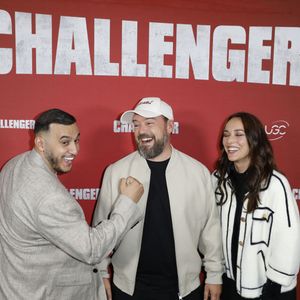 Soso Maness, Alban Ivanov, Audrey Pirault - Avant-première du film "Challenger" à l'UGC Ciné Cité Les Halles à Paris le 15 octobre 2024. © Marc Ausset-Lacroix/Bestimage 