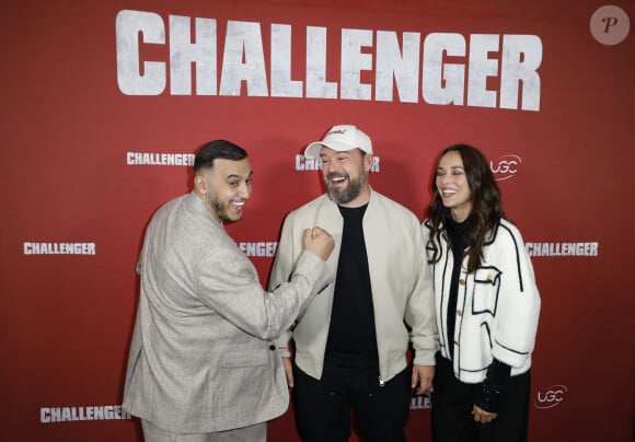 Soso Maness, Alban Ivanov, Audrey Pirault - Avant-première du film "Challenger" à l'UGC Ciné Cité Les Halles à Paris le 15 octobre 2024. © Marc Ausset-Lacroix/Bestimage 