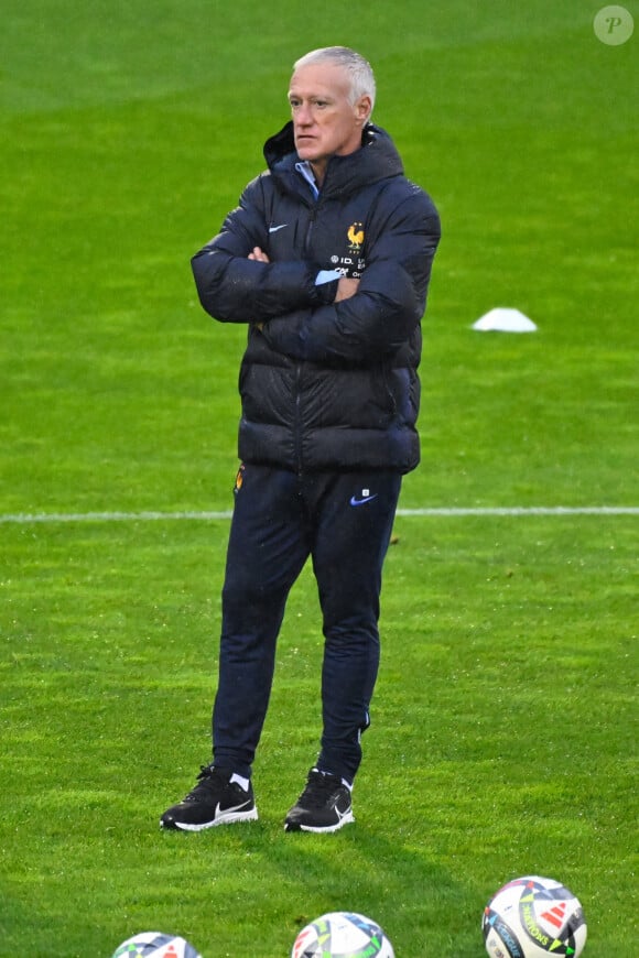 Didier Deschamps ( coach France ) during a Team France training session at French National Football Center on October 07, 2024 in Clairefontaine, France. © Federico Pestellini/Panoramic/Bestimage