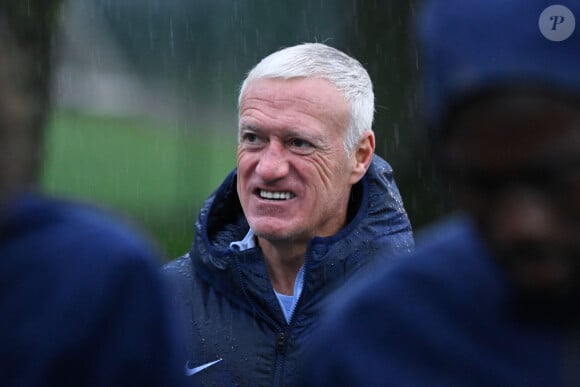 Didier Deschamps ( coach France ) during a Team France training session at French National Football Center on October 07, 2024 in Clairefontaine, France. © Federico Pestellini/Panoramic/Bestimage