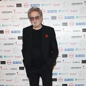 Eddy Mitchell (Trophée d'honneur Accuracy) - 31ème cérémonie des Trophées du film français à l'hôtel Intercontinental à Paris le 6 février 2024. Ces Trophées récompensent notamment les champions du box-office et des audiences, ainsi que l'exploitant de l'année, trois duos producteur-réalisateur en cinéma et audiovisuel, le film documentaire et la personnalité de l'année, désignée par les lecteurs. © Coadic Guirec/Bestimage