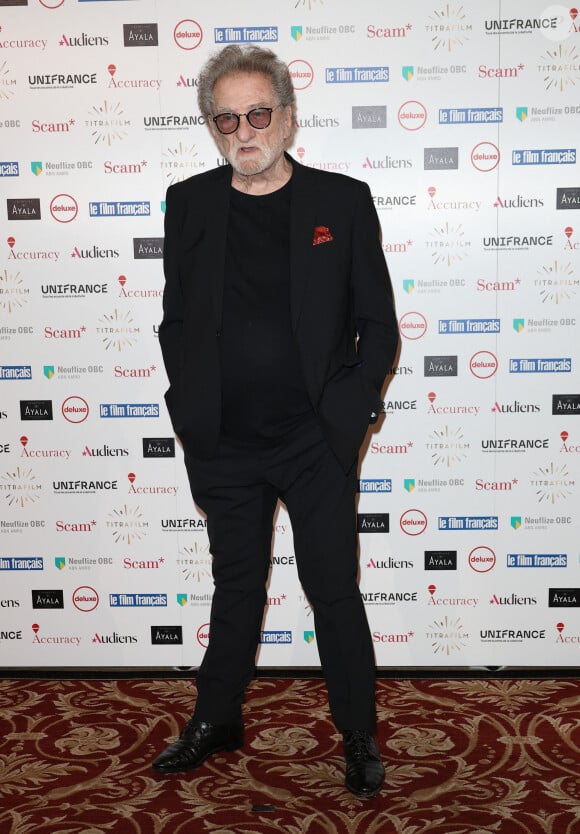 Eddy Mitchell (Trophée d'honneur Accuracy) - 31ème cérémonie des Trophées du film français à l'hôtel Intercontinental à Paris le 6 février 2024. Ces Trophées récompensent notamment les champions du box-office et des audiences, ainsi que l'exploitant de l'année, trois duos producteur-réalisateur en cinéma et audiovisuel, le film documentaire et la personnalité de l'année, désignée par les lecteurs. © Coadic Guirec/Bestimage