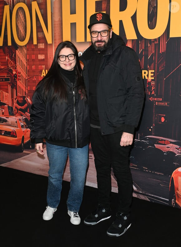 Lucie Bernardoni et son (ex) mari Patrice Maktav - Avant-première du film "Mon héroïne" au cinéma UGC Normandie à Paris le 12 décembre 2022. © Coadic Guirec/Bestimage