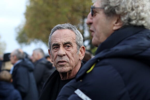 Thierry Ardisson lors d'une marche contre l'antisémitisme à Paris, le 12 novembre 2023 © Stéphane Lemouton / Bestimage 