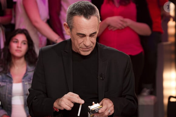 Exclusif - Archives - Thierry Ardisson sur le plateau de l'émission "Touche Pas à Mon Poste" (TPMP) à Boulogne-Billancourt près de Paris. Le 3 septembre 2018. © Jack Tribeca / Bestimage.