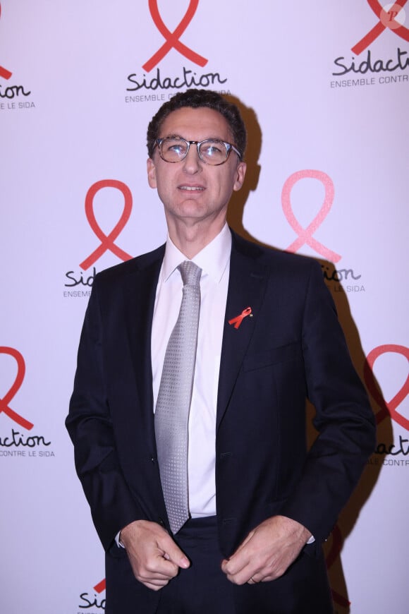 Maxime Saada (Président du directoire, Groupe Canal+) - Soirée de lancement du Sidaction 2023 au théâtre Edouard VII à Paris le 6 mars 2023. © Rachid Bellak