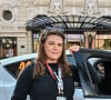 Les 2 femmes participent au nom de l'association BeSafe créée en 2017 et visant à alerter les conducteurs des dangers de l'alcool au volant
Camille Gottlieb, la fille de la princesse Stéphanie de Monaco et présidente de l'association Be Safe, co-pilote de Margaux Grundstein, la trésorière de Be Safe, a pris le départ du 8ème E-Rallye de Monte-Carlo, sur la place du Casino à Monaco, le 23 octobre 2024.© Bruno Bebert / Bestimge 