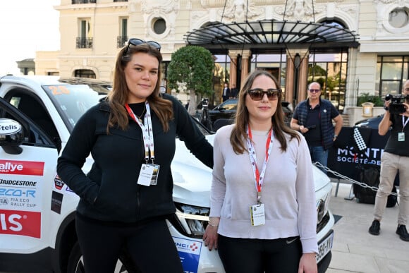 Elle est la copilote de Margaux Grundstein
Camille Gottlieb, la fille de la princesse Stéphanie de Monaco et présidente de l'association Be Safe, co-pilote de Margaux Grundstein, la trésorière de Be Safe, a pris le départ du 8ème E-Rallye de Monte-Carlo, sur la place du Casino à Monaco, le 23 octobre 2024.© Bruno Bebert / Bestimge 