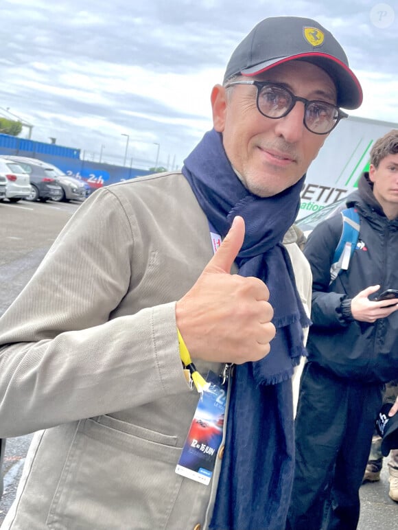 Gad Elmaleh - Les célébrités lors des "24H du Mans", le 15 juin 2024. © Fabien Faure/Bestimage