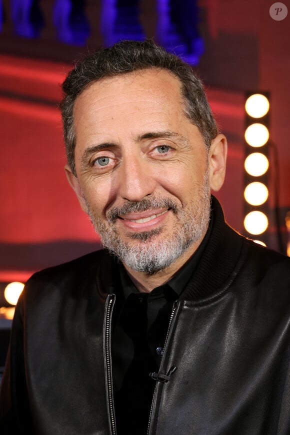 Gad Elmaleh dans les backstage de l'enregistrement de l'émission "La chanson challenge" au Château de Chambord. © Gaffiot-Moreau / Bestimage