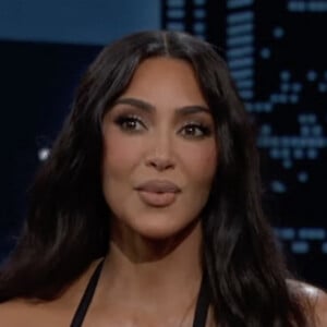 Kim Kardashian chez Jimmy Fallon