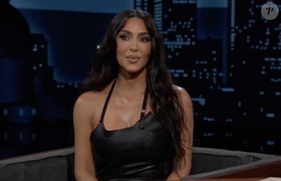 Kim Kardashian chez Jimmy Fallon