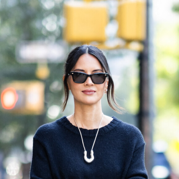 L'actrice américaine Olivia Munn à New York