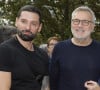 avec le beau brun Hugo Manos
Exclusif - Hugo Manos et son compagnon Laurent Ruquier I - Inauguration de la place Line Renaud a Rueil-Malmaison le 22 Juin 2024. © Jlppa / Bestimage