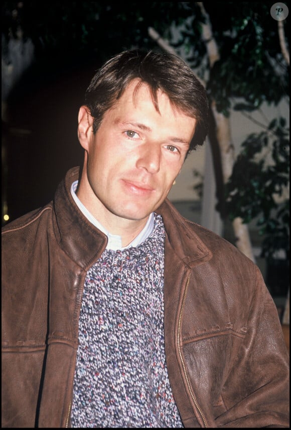 Lambert Wilson au festival du film de Deauville en 1990.