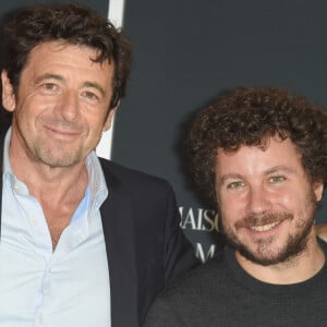 Patrick Bruel, Romain Colucci - L'association 12 de coeur (vignerons et négociants en vin français) remet un chèque de 800 000 euros aux Restos du Coeur, produit d'une vente aux enchères caritative de lots de vin à Hong Kong en mai dernier. Paris, le 16 octobre 2018. © Coadic Guirec / Bestimage