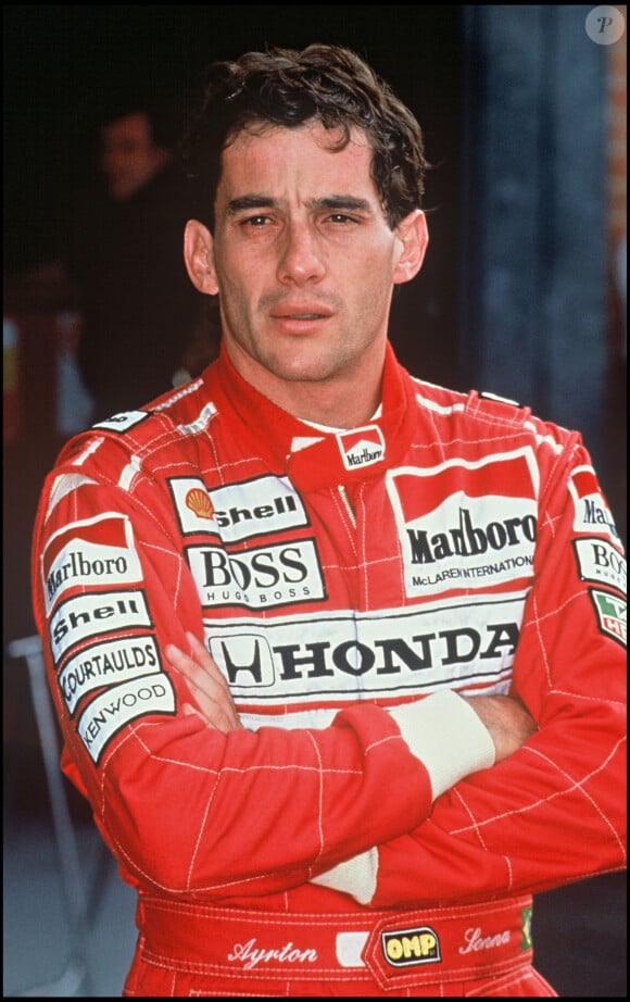 Ayrton Senna en 1992.