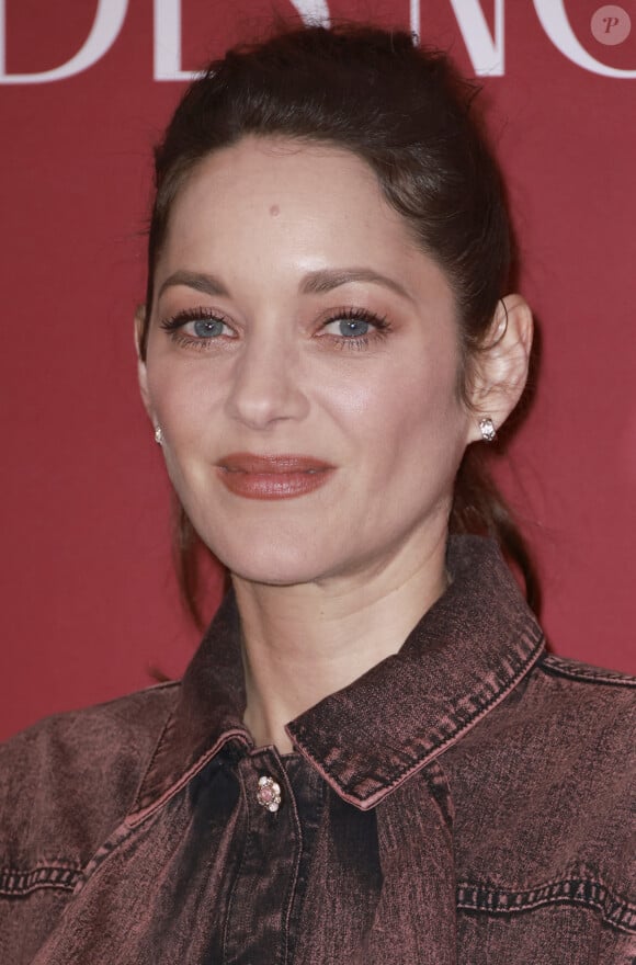 Marion Cotillard - Photocall du dîner des nommés aux César 2024 au restaurant Fouquet's à Paris le 5 février 2024. © Christophe Aubert / Bestimage 