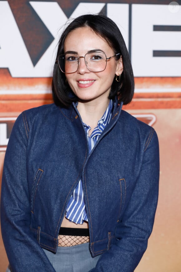 Agathe Auproux - Avant-première du film "Gardiens de la galaxie épisode 3" au Gaumont Disney village à Chessy, France, le 22 avril 2023. © Christophe Clovis / Guirec Coadic / Bestimage