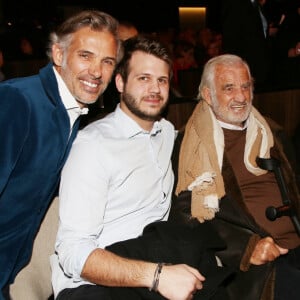 Le clan Belmondo s'est souvent montré soudé face aux caméras.
Paul Belmondo, Alessandro, Jean-Paul Belmondo et Victor Belmondo lors de la présentation en avant-première de 'The Gazelles' un film réalisé par Paul Belmondo et projeté à l'Unesco en présence de Audrey Azoulay la directrice générale de l'Unesco et Dominique Serra fondatrice et directrice du Rallye des Gazelles du Maroc. Paris © Denis Guignebourg / Bestimage