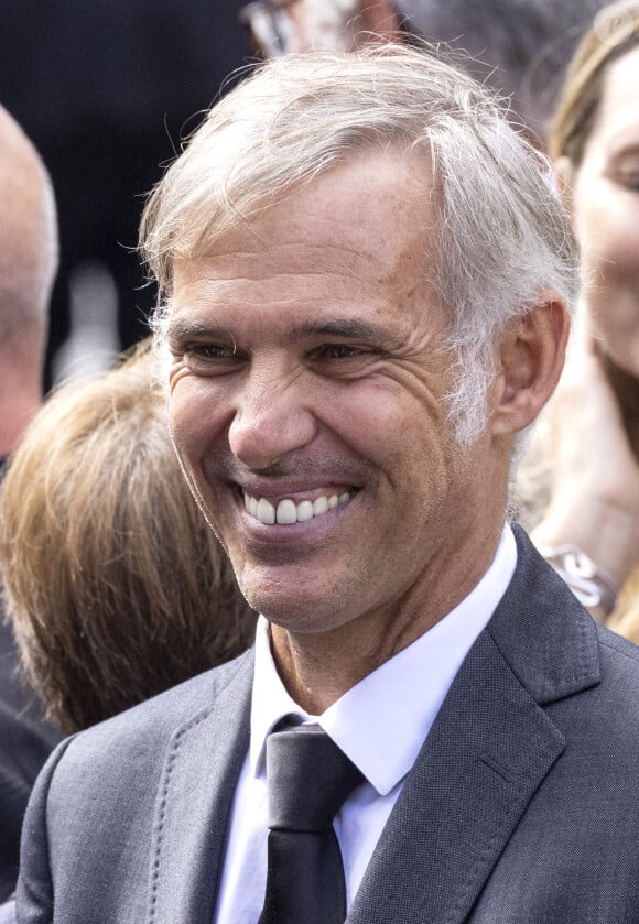 Paul Belmondo - Obsèques de Jean-Paul Belmondo en l'église Saint-Germain-des-Prés, à Paris le 10 septembre 2021. © Cyril Moreau / Bestimage 