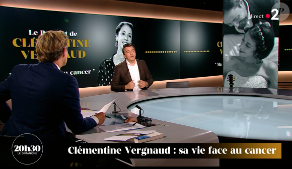 Mais ce jour là, tout va basculé dans la vie de Clémentine Vergnaud et de son amant Grégoire Lecalot.
Une photo du mariage de Clémentine Vergnaud à l'hôpital dévoilée. France 2 dans "20h30 le dimanche"