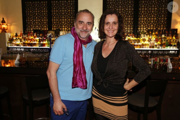 Antoine Dulery et Pascale Pouzadoux participe a l'Escapade des Stars' au Radisson Blu a Djerba, Tunisie le 08 Avril 2018. Photo by Jerome Domine/ABACAPRESS.COM