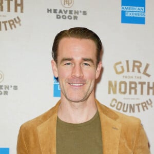 James Van Der Beek - Les célébrités assistent à la générale de la comédie musicale "Girl From The North Country" au théâtre Belasco à New York, le 5 mars 2020. 