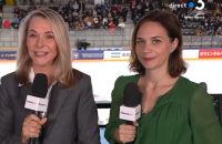 Nathalie Péchalat débute sur France Télévisions, au commentaire du patinage artistique. France 3