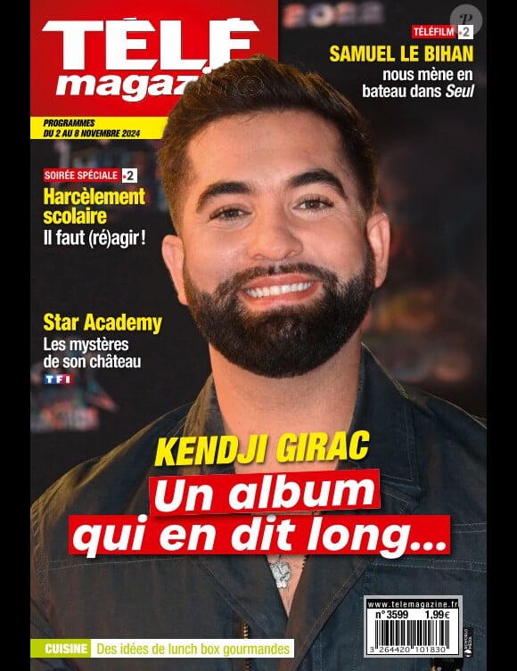 "Télé Magazine", 22/10/2024, Kendji Girac.