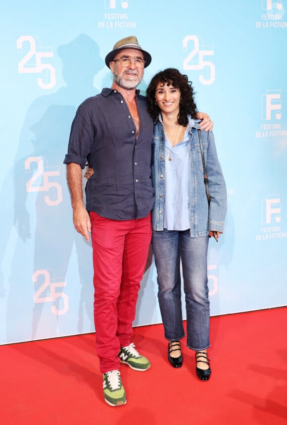 "Peut-être que, demain, notre histoire sera finie, on n'en sait rien", explique Éric Cantona à "Elle"

Éric Cantona et Rachida Brakni - Photocall de la série "Brigade anonyme" lors de la 25ème édition du Festival de la fiction de la Rochelle le 13 septembre 2023. © Denis Guignebourg / Bestimage