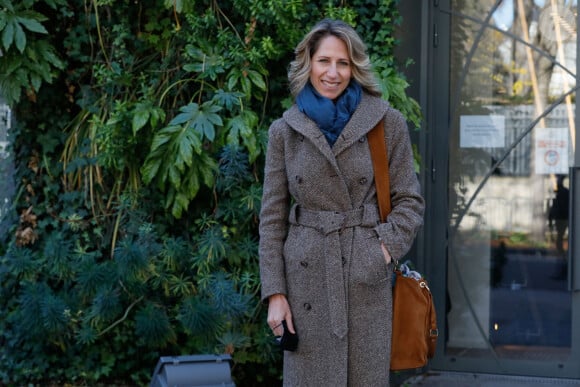 Exclusif - Maud Fontenoy - Arrivées de l'enregistrement de l'émission "Vivement Dimanche Prochain" qui sera diffusée le 5 décembre 2021 au studio Gabriel à Paris, France, le 23 novembre 2021. © Christophe Clovis / Bestimage