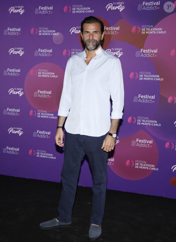 Gregory Fitoussi lors de la soirée ' Series' au Fairmont Hotel lors du 61Eme Festival de Televison de Monte-Carlo le 18 juin 2022. © Denis Guignebourg / Bestimage