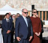 En octobre dans la Roya, le digne héritier du prince Rainier III avait fait de même avec le pont du Coq de la Brigue.
Le prince Albert II de Monaco, La princesse Charlène de Monaco lors de l'inauguration du nouveau refuge de la SPA de Monaco à Peille le 16 septembre 2024. © Claudia Albuquerque / Bestimage 