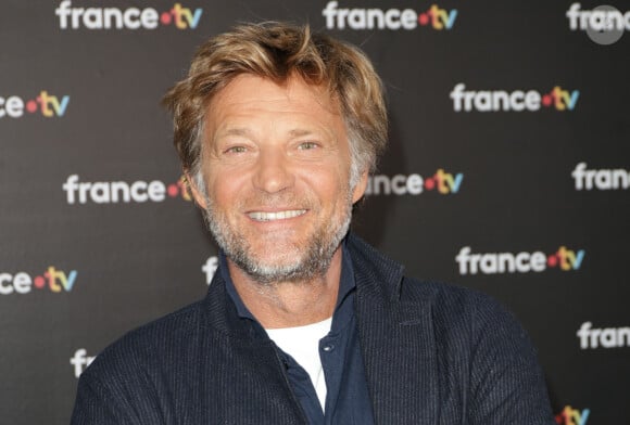 Laurent Delahousse au photocall de la conférence de presse de rentrée de France Télévisions à Paris, France, le 4 septembre 2024. © Coadic Guirec/Bestimage 