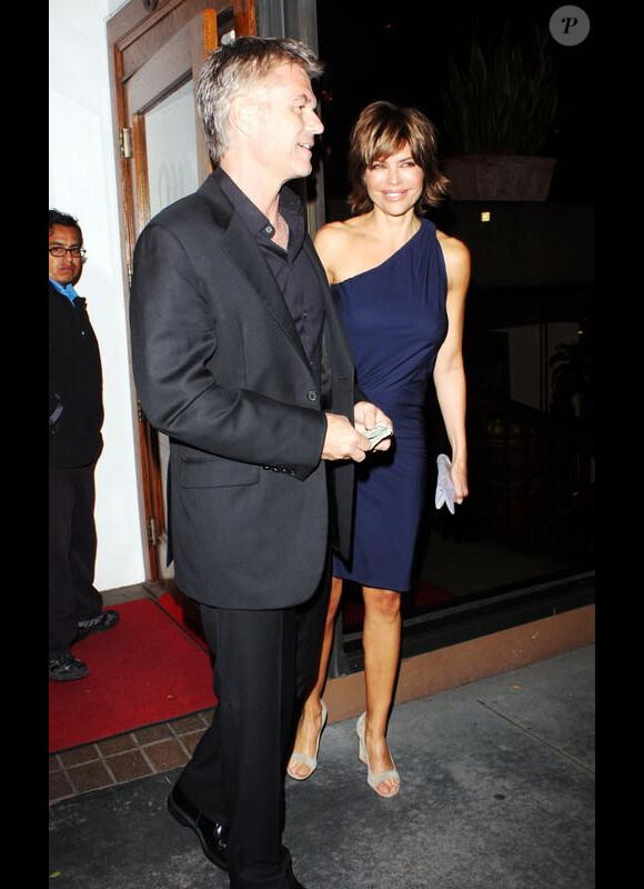 Lisa Rinna et son mari Harry Hamlin à West Hollywood, le 29 mars 2010