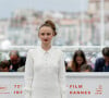 Mais elle n'avait pas dévoilé le nom de l'acteur ni celui du film... 
Sara Forestier au photocall du film Roubaix, une lumière (Oh mercy!) lors du 72ème Festival International du film de Cannes. Le 23 mai 2019 © Jacovides-Moreau / Bestimage 