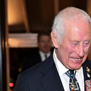 Le roi Charles III d'Angleterre - La famille royale du Royaume Uni assiste au Festival du souvenir (Festival of Remembrance) au Royal Albert Hall, Londres le 9 novembre 2024. © Chris Ratcliffe / Pool / Julien Burton via Bestimage 